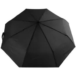 Auto 3-Fold Umbrella Black Top